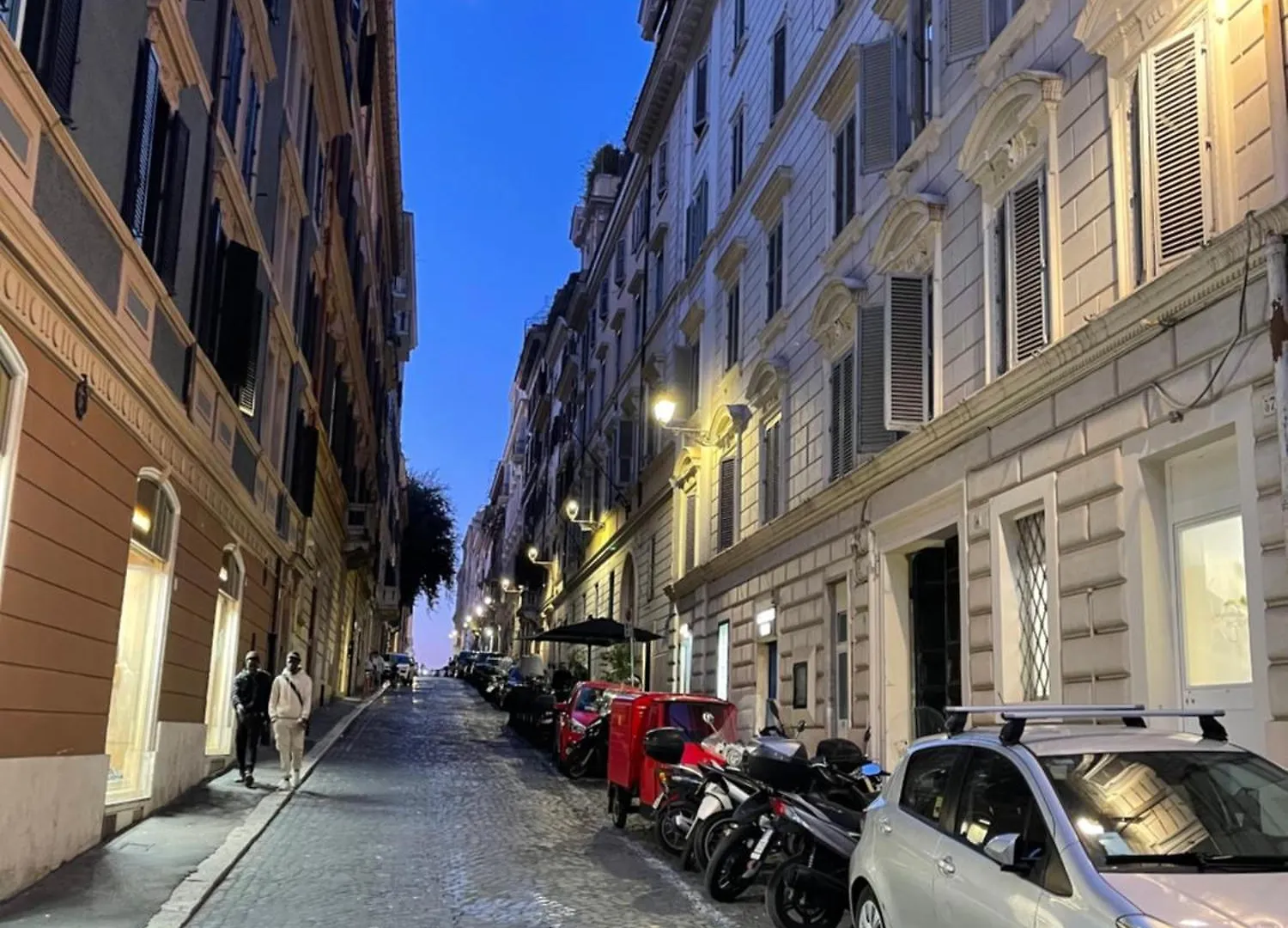 Spanish Steps Rome View Włochy